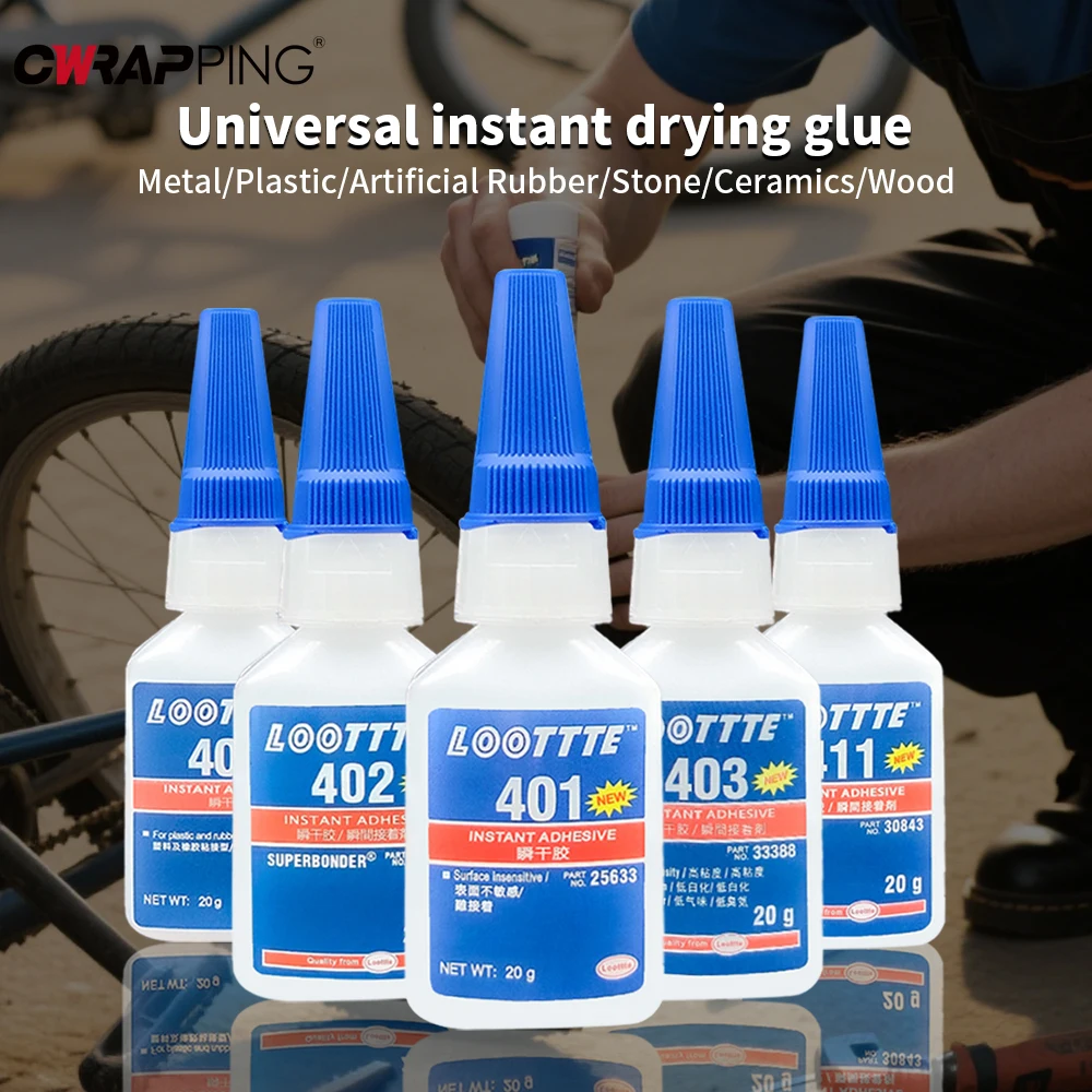 Woodworking Quick Glue - Colla Istantanea Loottte 20ml per Riparazione