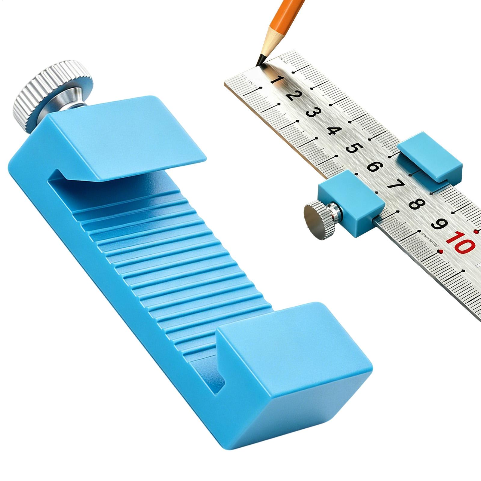 Woodworking Ruler - Blocco di Posizionamento per Righello da