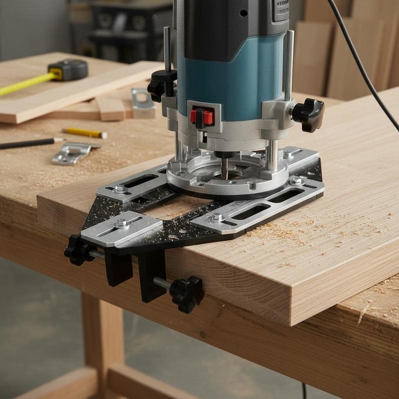 Woodworking Templates - Modello per mortasatura in lega di