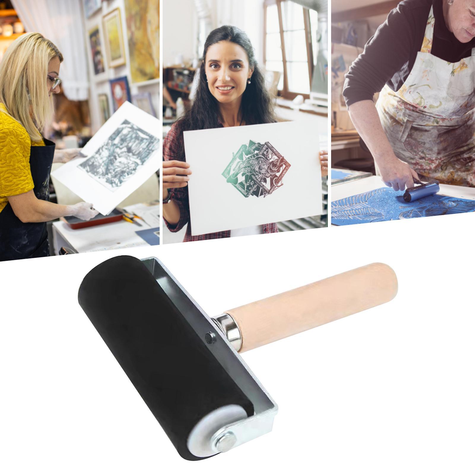 Woodworking Projects Art - 1PC professionale rullo di gomma pittura