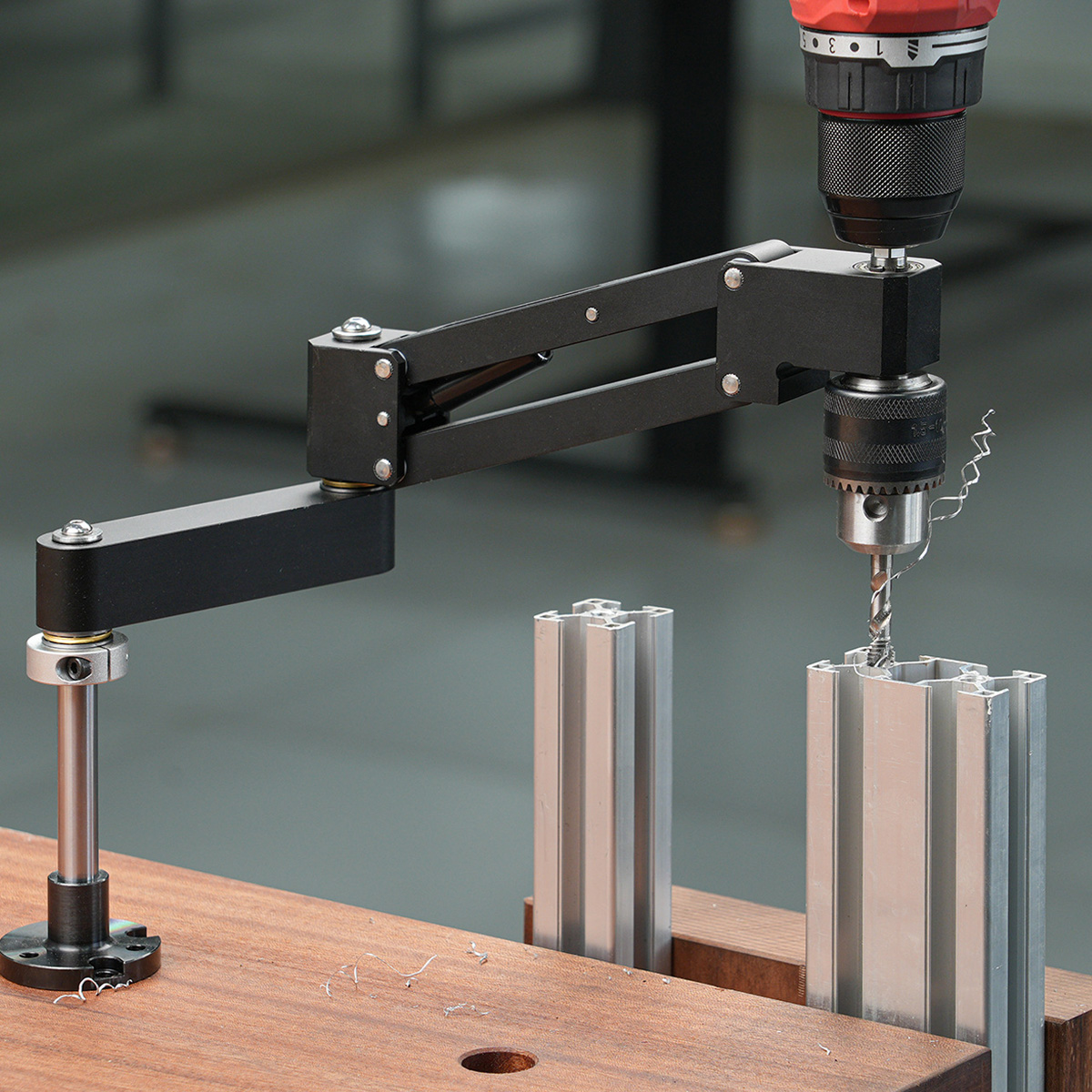 Woodworking Kumiko - Supporto a braccio articolato regolabile per