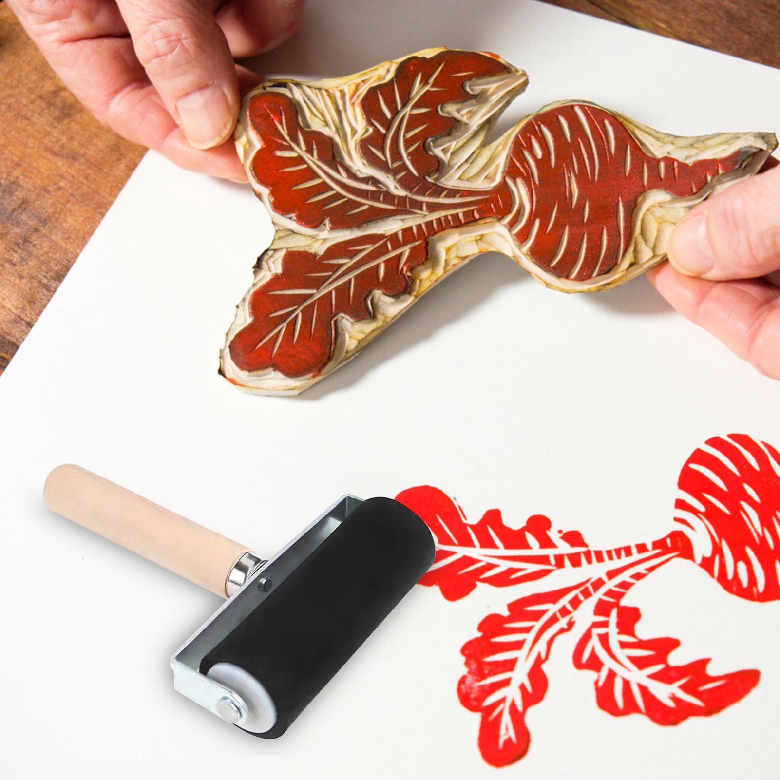 Woodworking Projects Art - Rullo in Gomma Professionale per Pittura