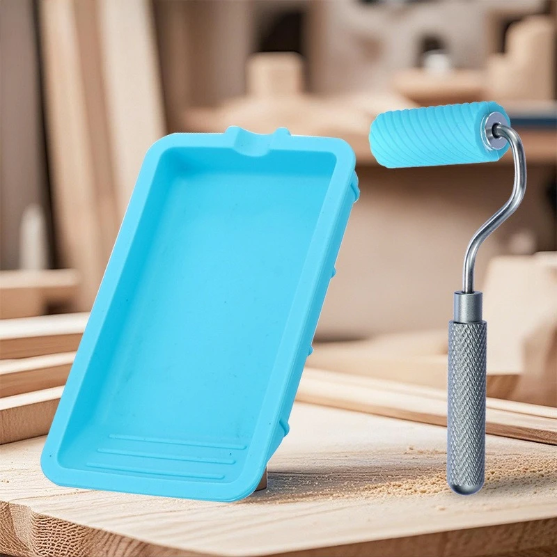 Woodworking Projects Art - Rullo per colla con vassoio in