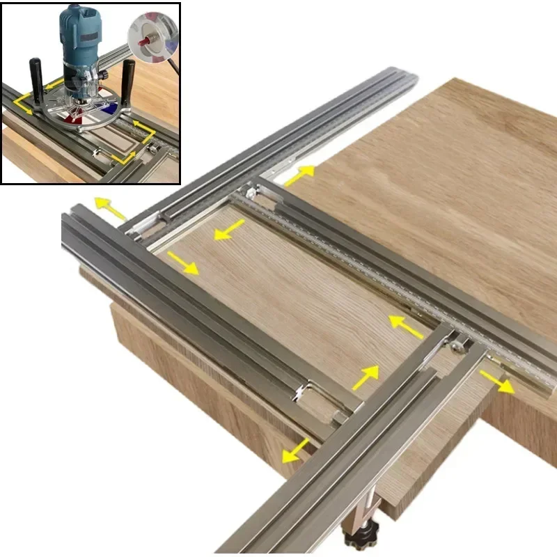 Woodworking Kumiko - Rifilatrice Fresatrice Scanalatura Guida per incisione