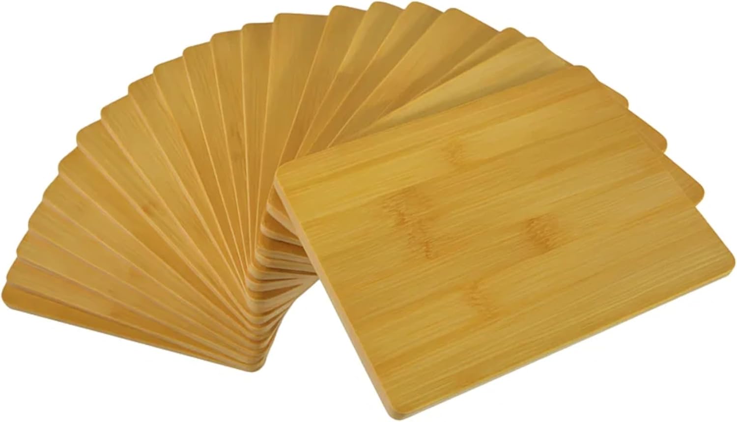 Woodworking Boards - Set di 24 Taglieri in Bambù