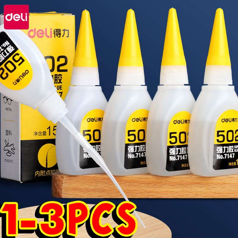 Woodworking Quick Glue - 1-3 pz Deli 502 Super Colla