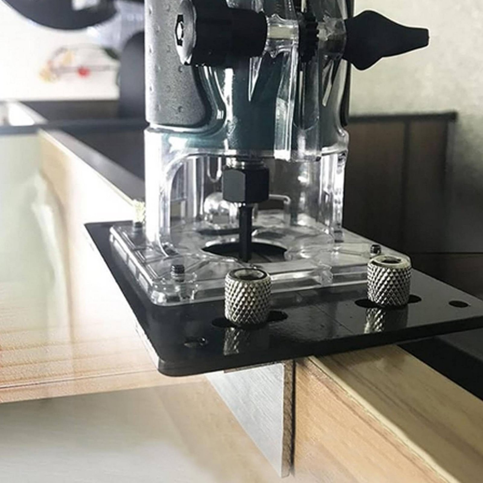 Woodworking Templates - Dispositivo di Fissaggio per Connettori Nascosti,