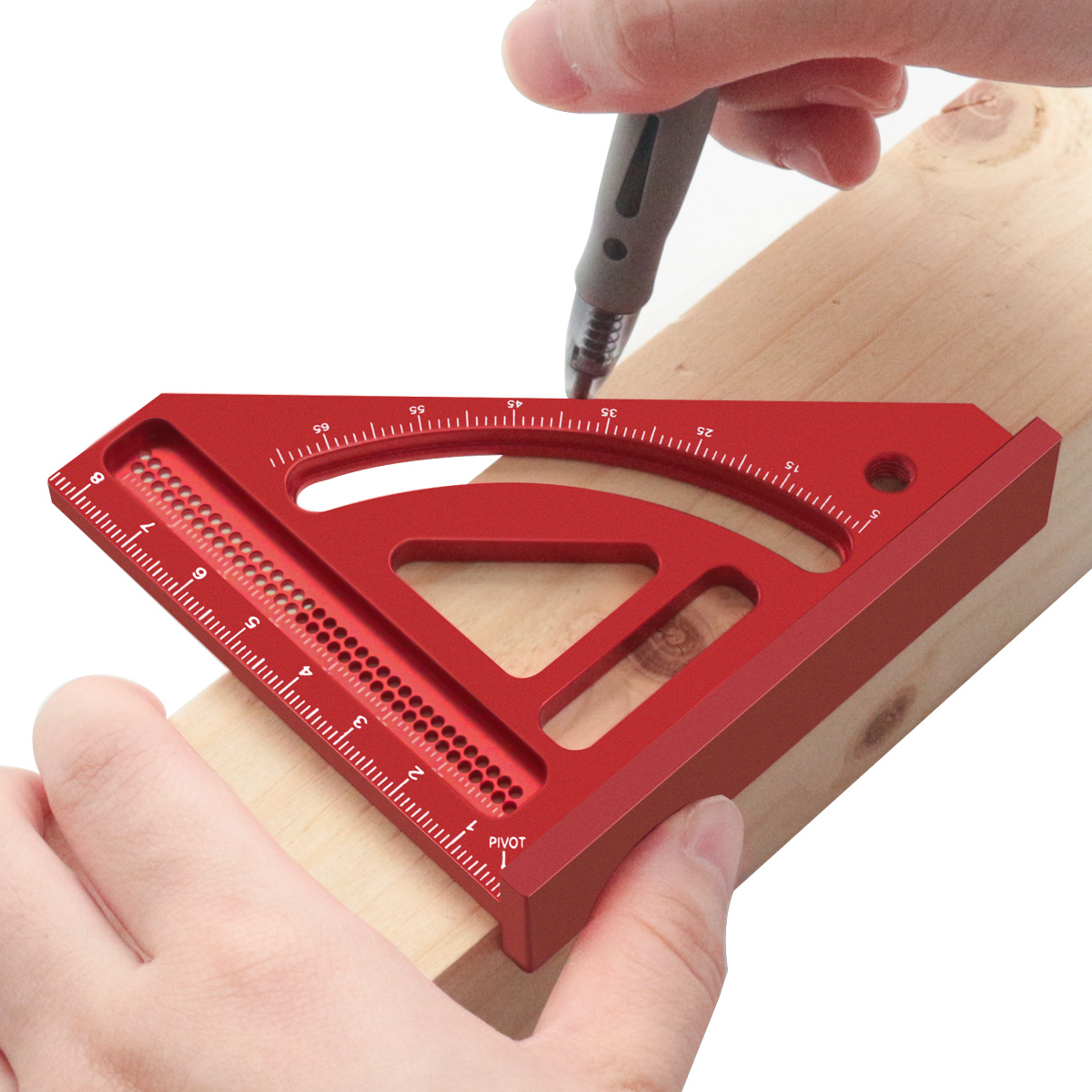 Woodworking For Engineers - Righello di misurazione Multi-angolo, goniometro quadrato