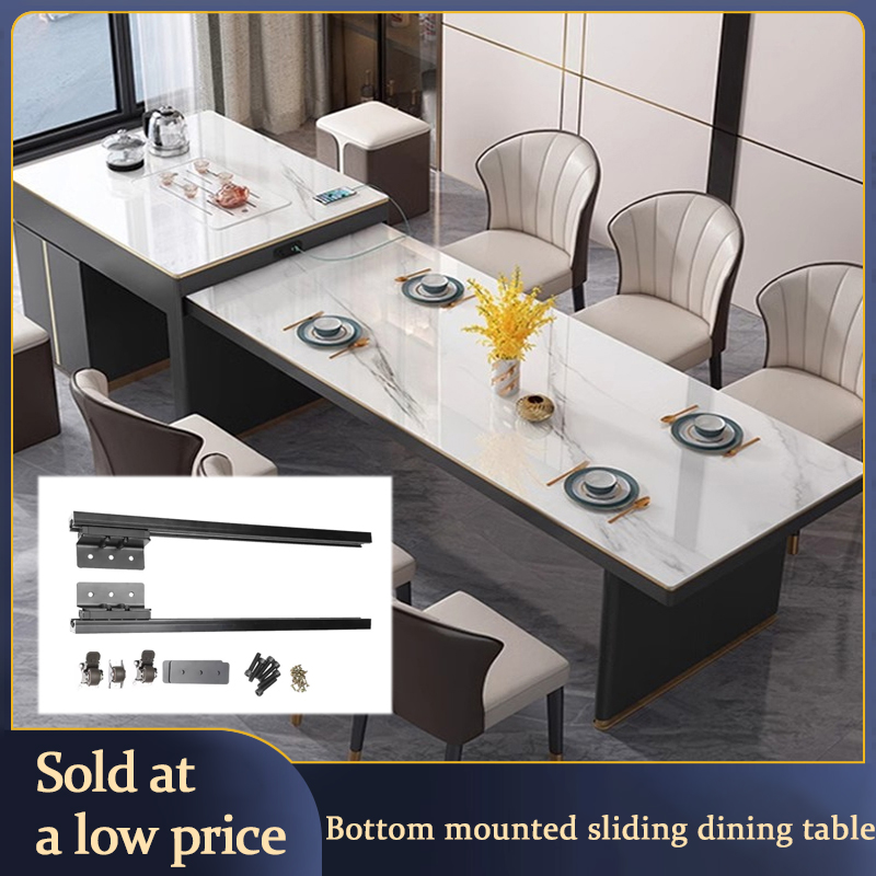 Woodworking Free Plans - Binario scorrevole ultra-sottile per tavolo estensibile