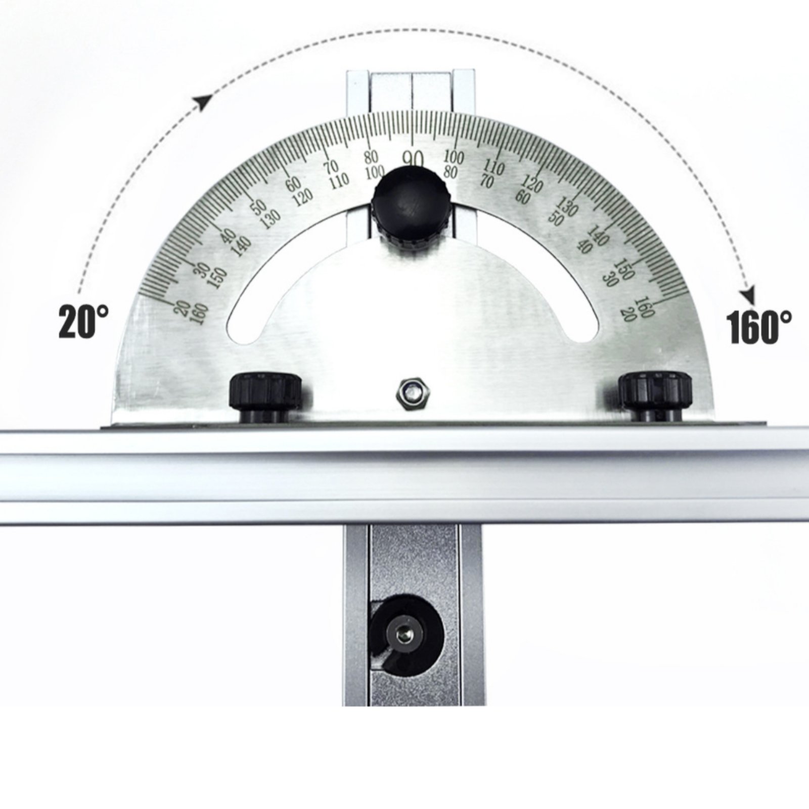 Woodworking Ruler - Goniometro di precisione per sega da