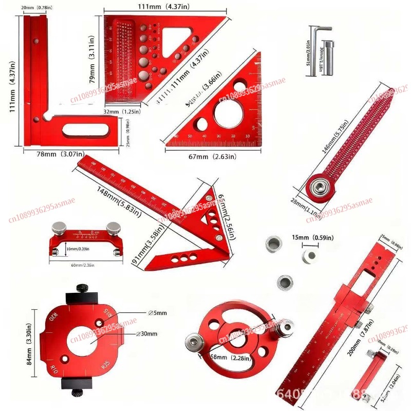 Kit di Strumenti per Misurazio - Woodworking Free Plans recensione e prezzo