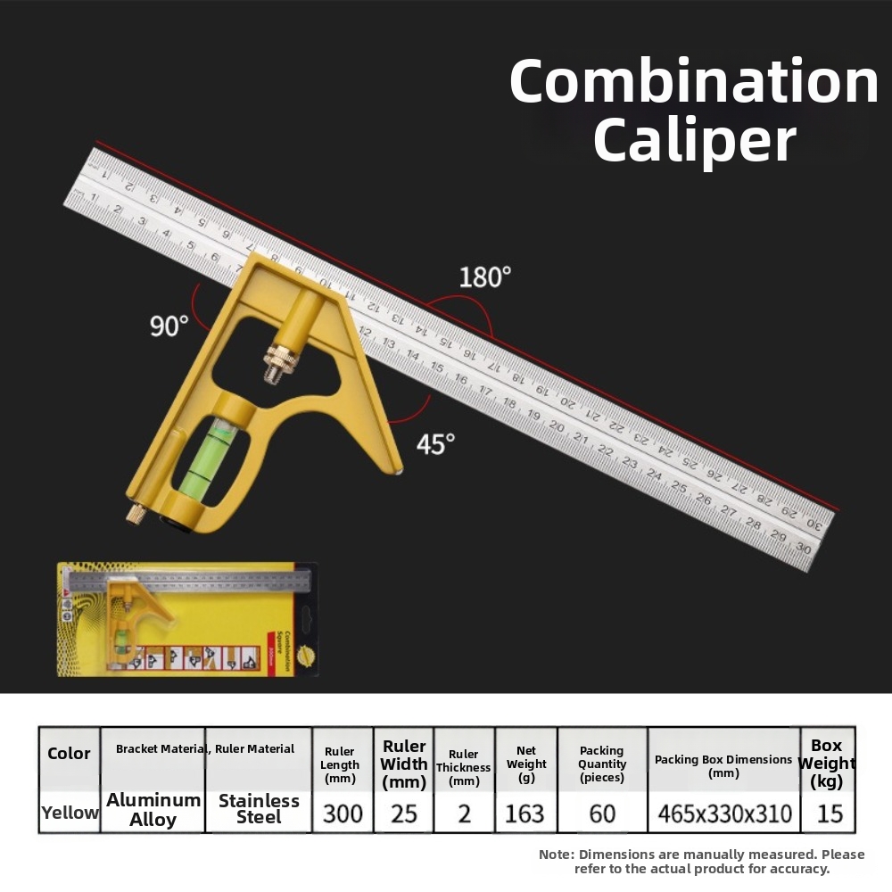 Righello Combinato 3-in-1 da 3 - Woodworking For Engineers recensione e prezzo