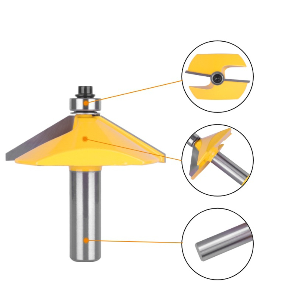 60 °   Fresa per legno con tag - Woodworking Joinery recensione e prezzo
