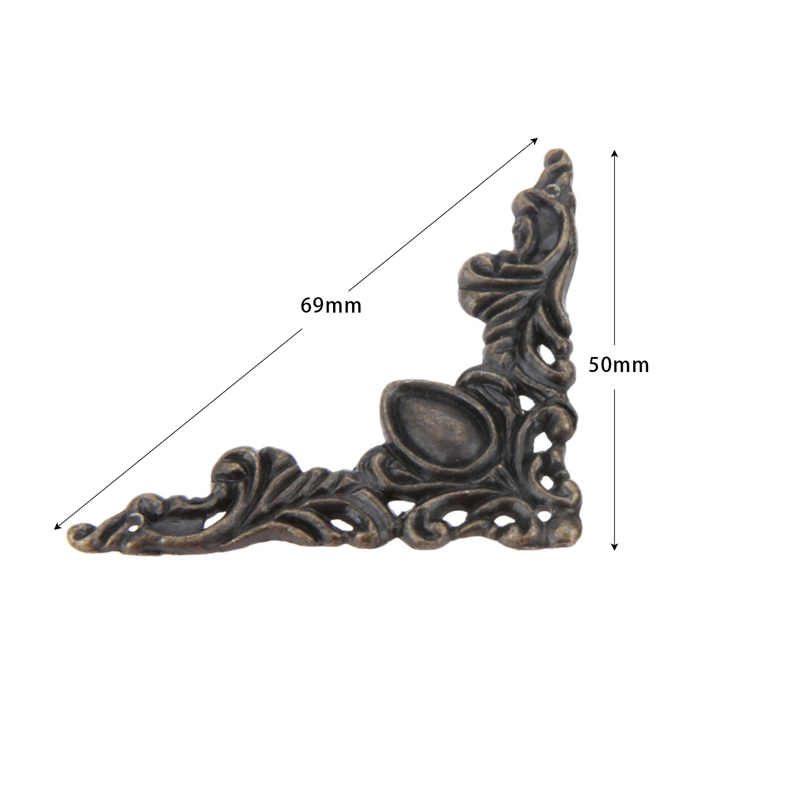 4Pcs Bronzo Antico Decorativo  - Woodworking Book recensione e prezzo