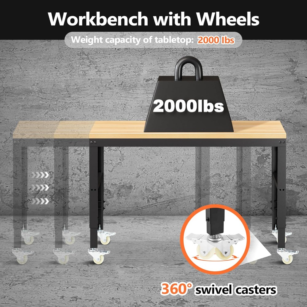 Banco da lavoro regolabile, ba - Woodworking Bench recensione e prezzo