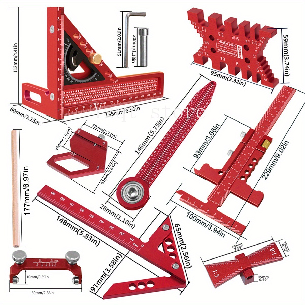 Kit di Strumenti di Misurazion - Woodworking Free Plans recensione e prezzo