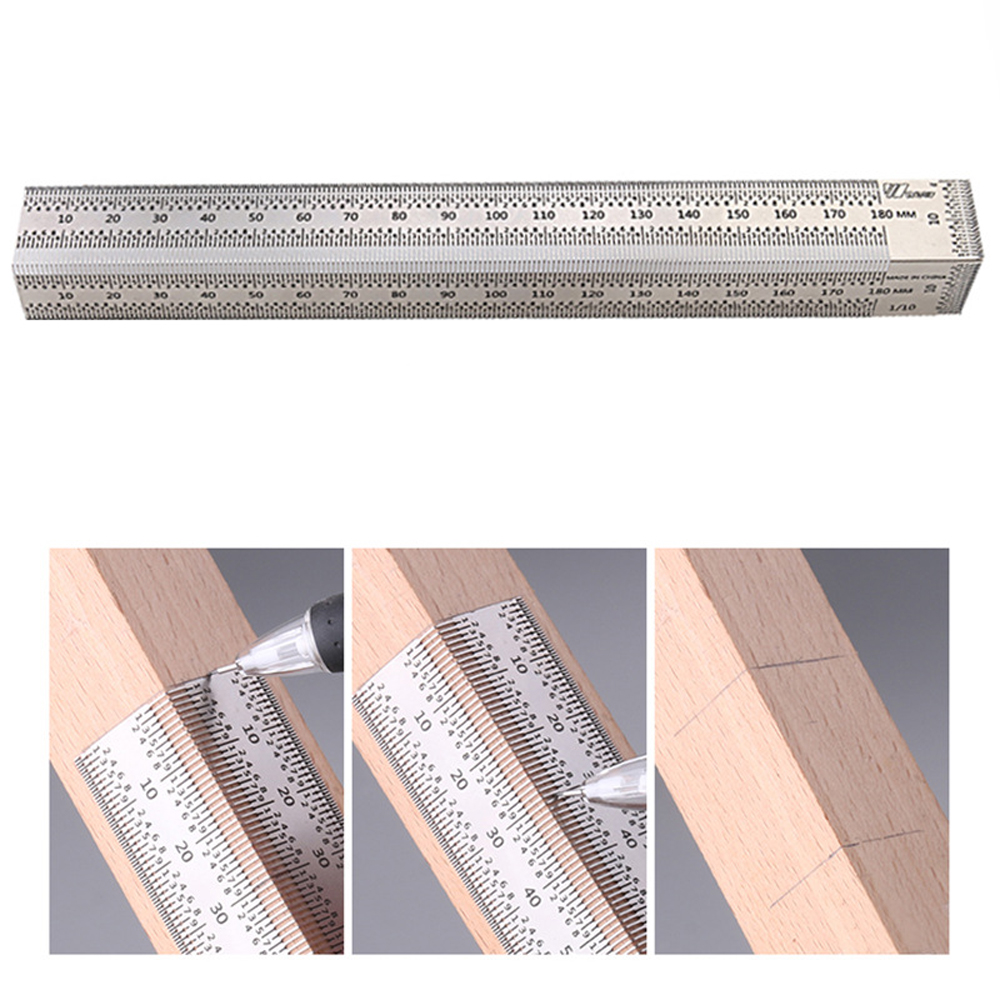 Righello di Precisione in Acci - Woodworking Ruler recensione e prezzo