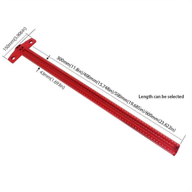 60/300/400/500 Calibro per mar - Woodworking Ruler recensione e prezzo