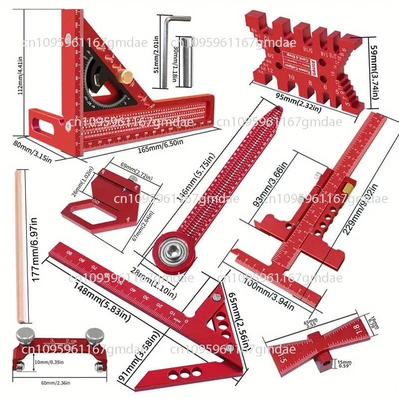Kit di Strumenti per Misurazio - Woodworking Free Plans recensione e prezzo