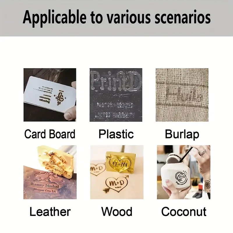 Timbro a caldo personalizzato  - Woodworking Logo Design recensione e prezzo