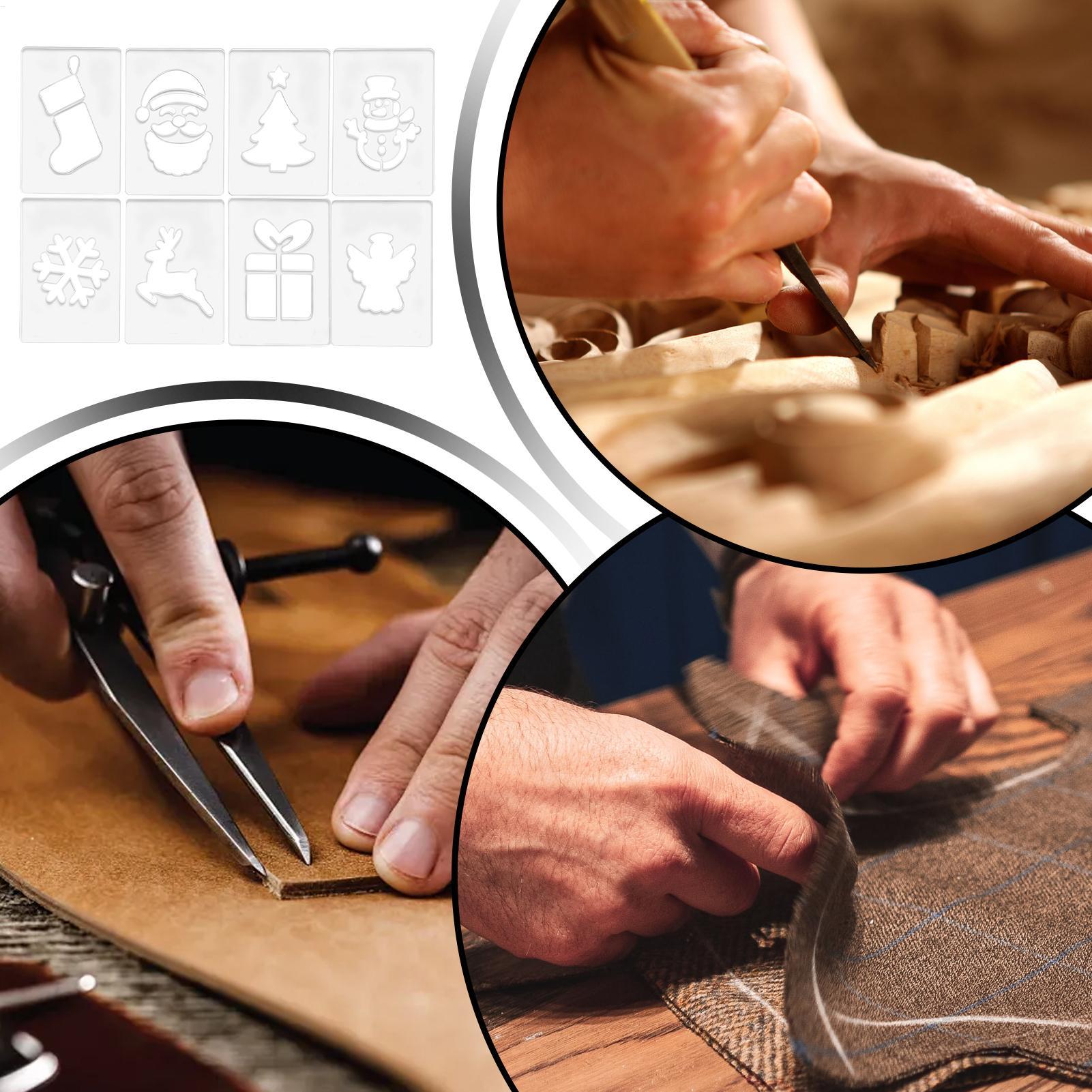 Stencil natalizio Stencil port - Woodworking Templates recensione e prezzo
