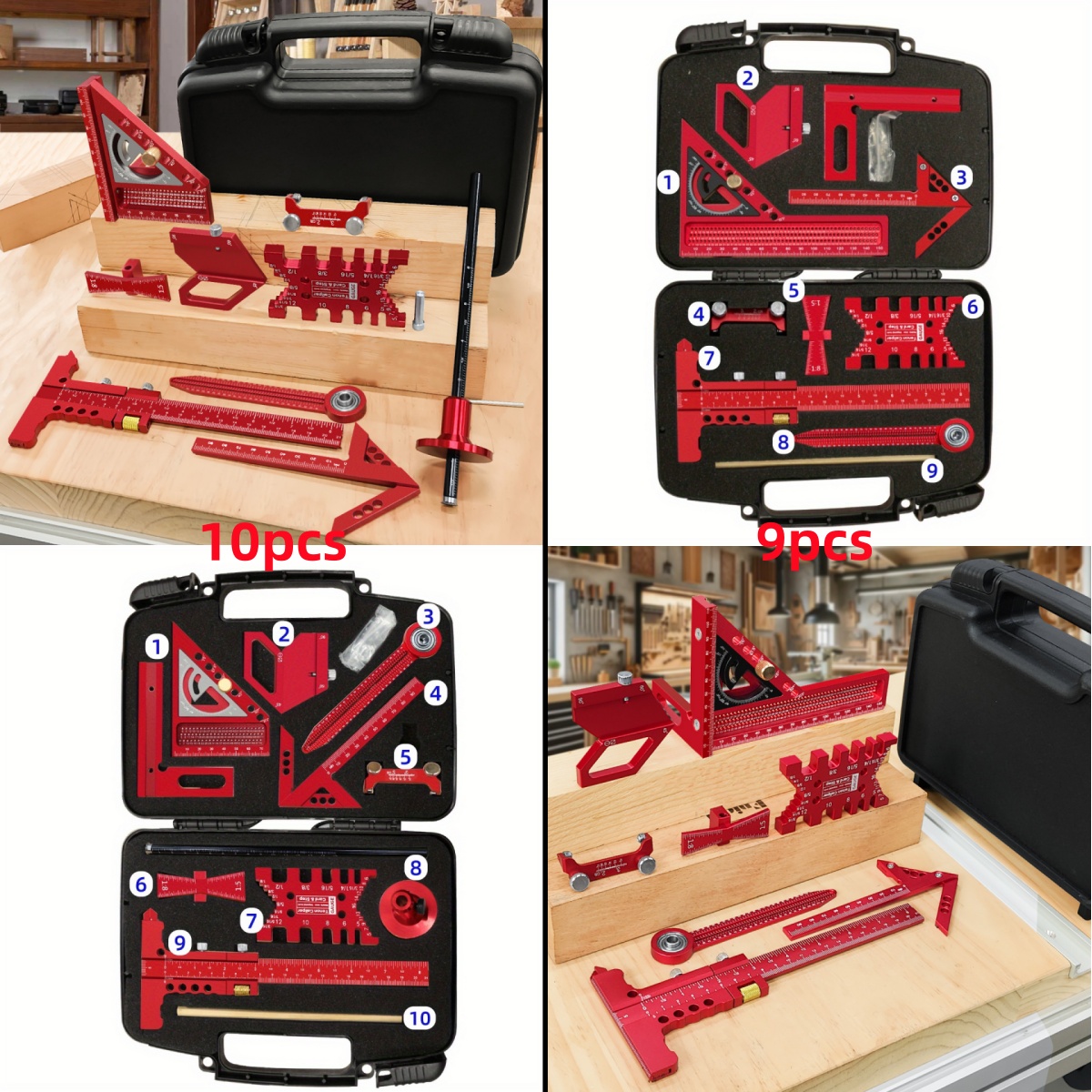 Set di strumenti di misurazion - Woodworking Free Plans recensione e prezzo