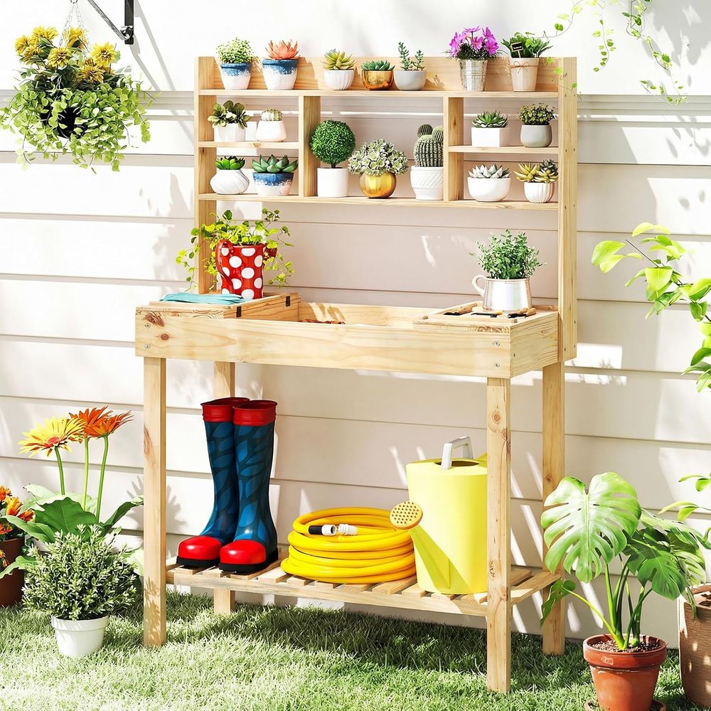 Tavolo da Giardinaggio, Banco  - Woodworking Bench recensione e prezzo