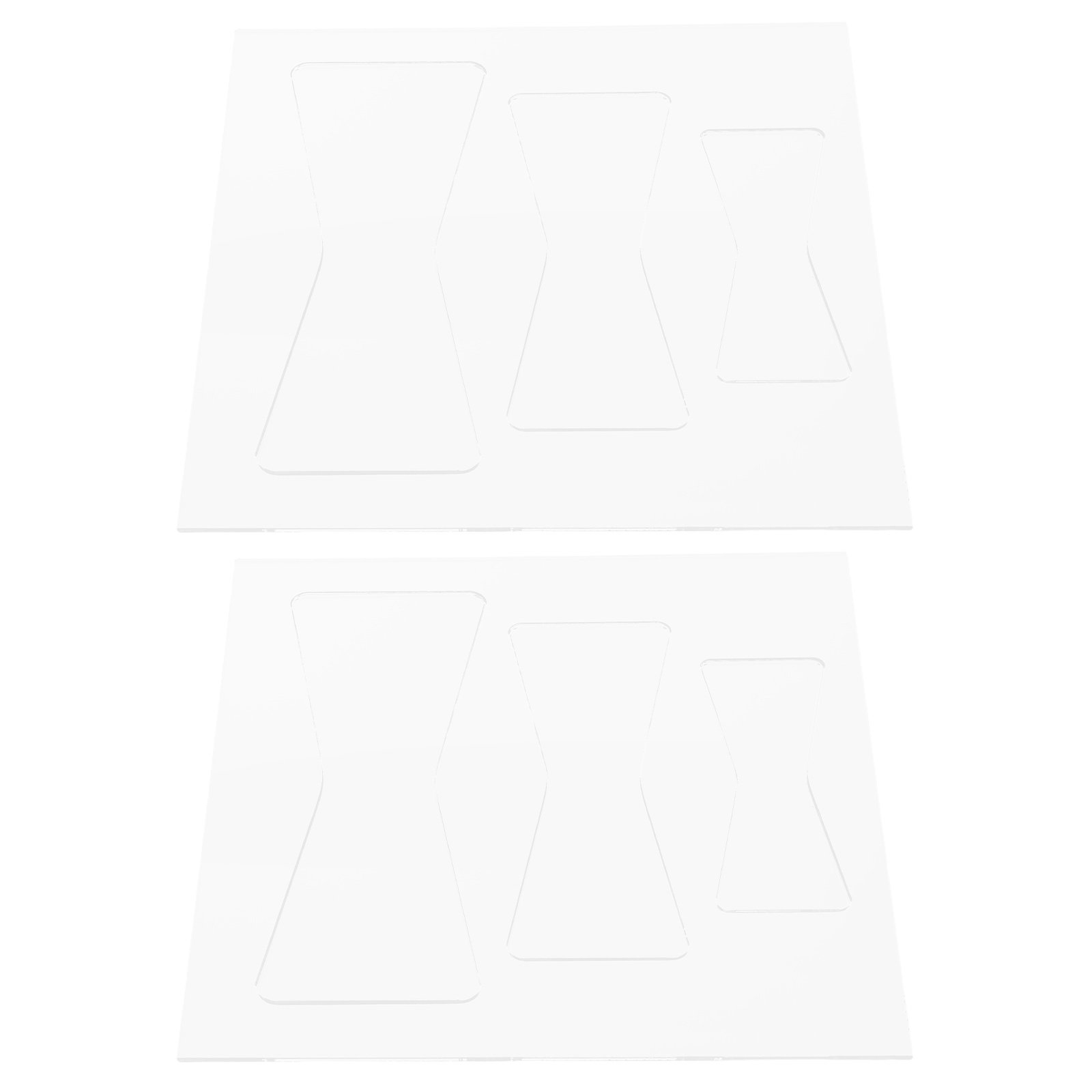 Set di 2 modelli in acrilico p - Woodworking Templates recensione e prezzo