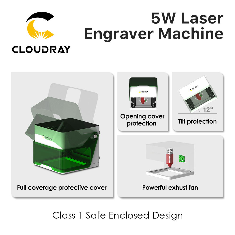 Incisore Laser Cloudray BM1, S - Woodworking Ai recensione e prezzo