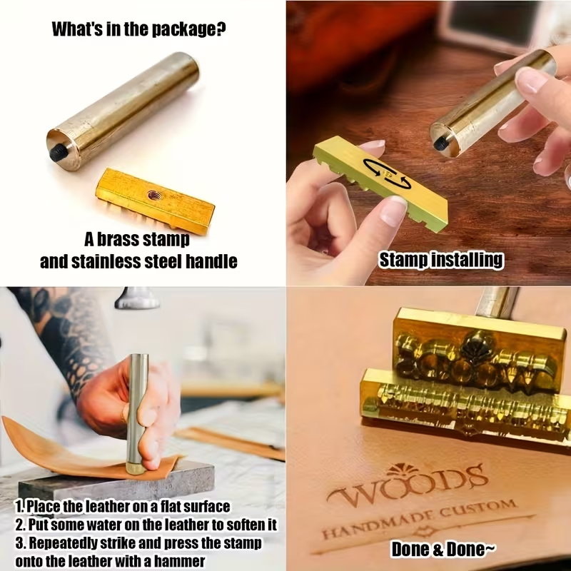 Timbro in ferro personalizzato - Woodworking Logo Design recensione e prezzo