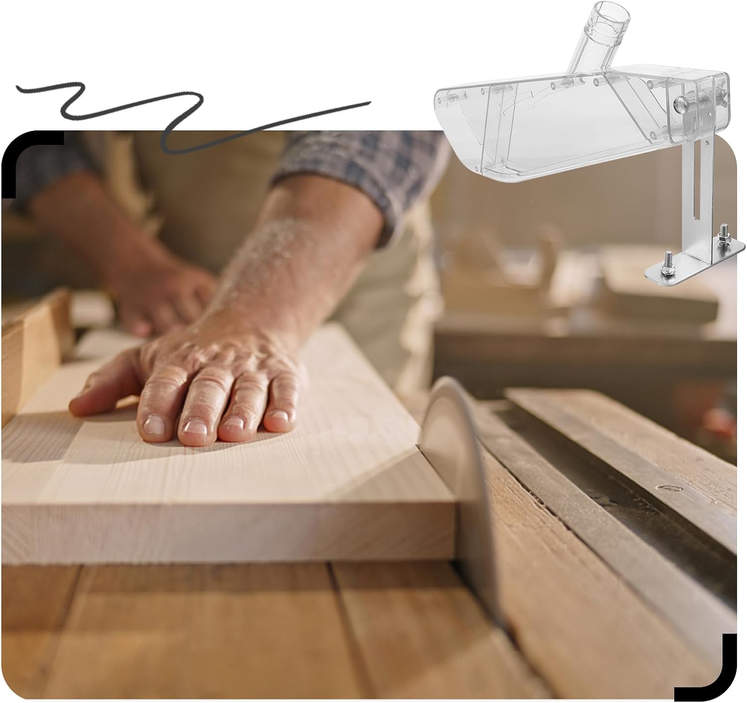 Copertura Protettiva Trasparen - Woodworking Electric Saw recensione e prezzo