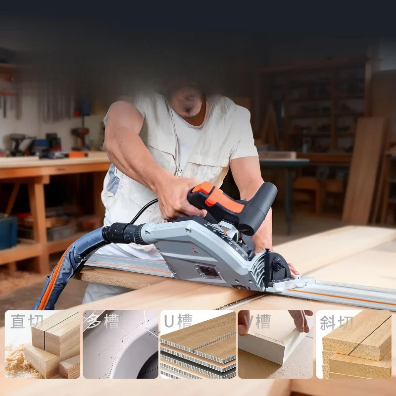Nuova sega circolare a binario - Woodworking Electric Saw recensione e prezzo